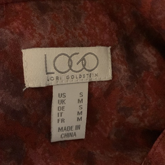 LOGO by Lori Goldstein Button Down Shirt - Picture 4 of 5